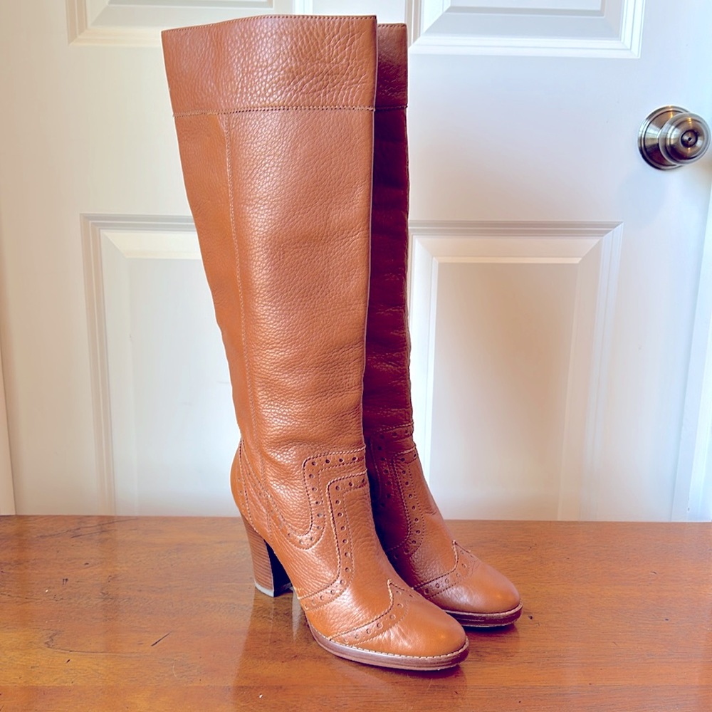 MICHAEL Michael Kors Tan Heeled Boots